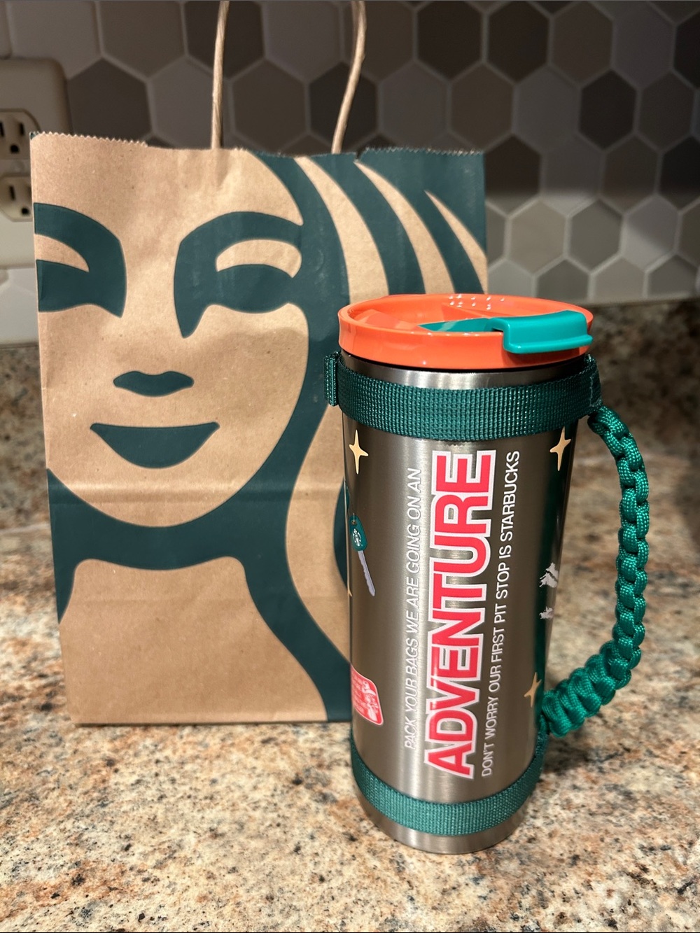 NEW Starbucks x Dandy Worldwide Adventure 20oz Stainless Steel Tumbler